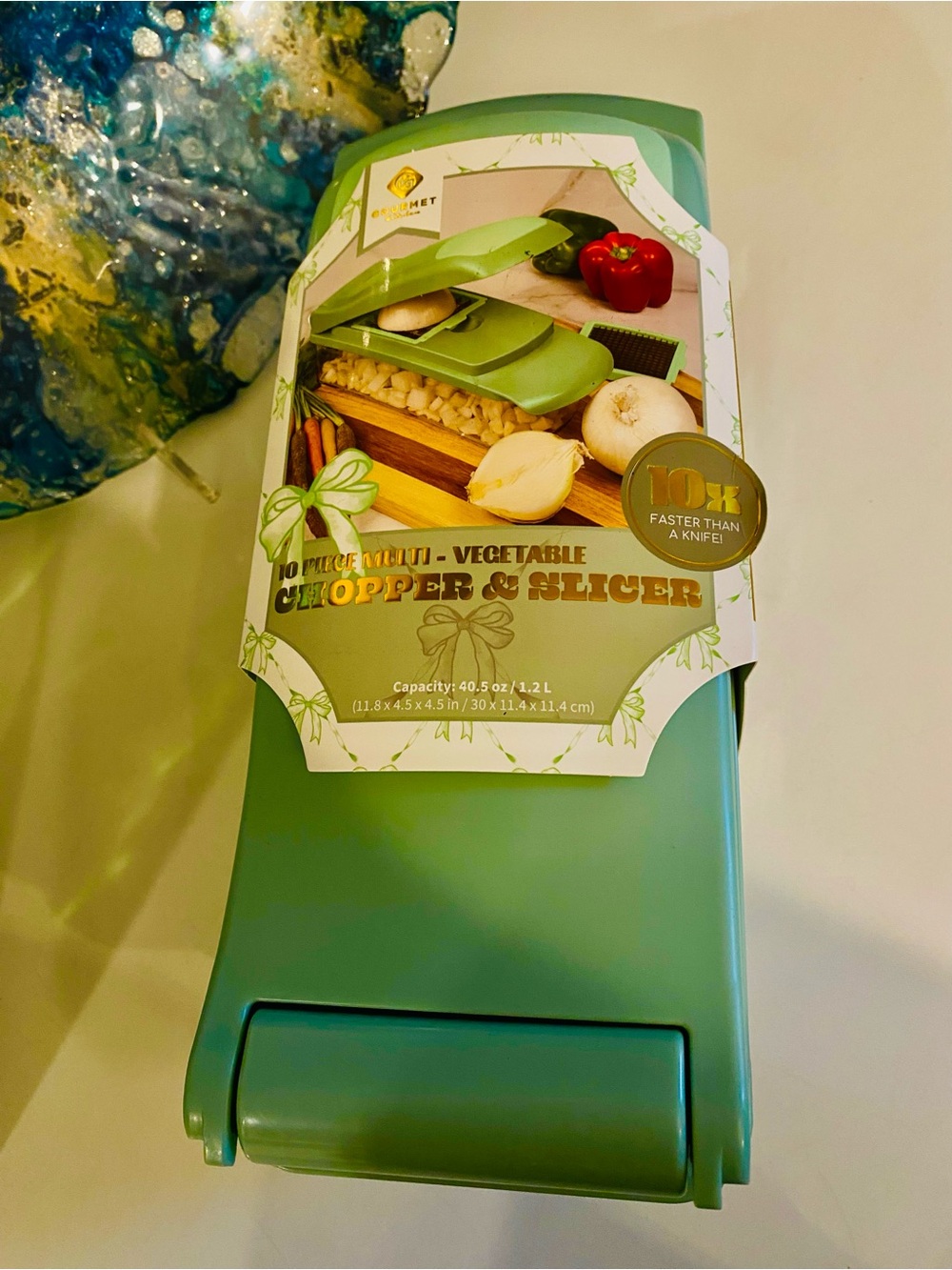 Vegetable Chopper & Slicer - Green